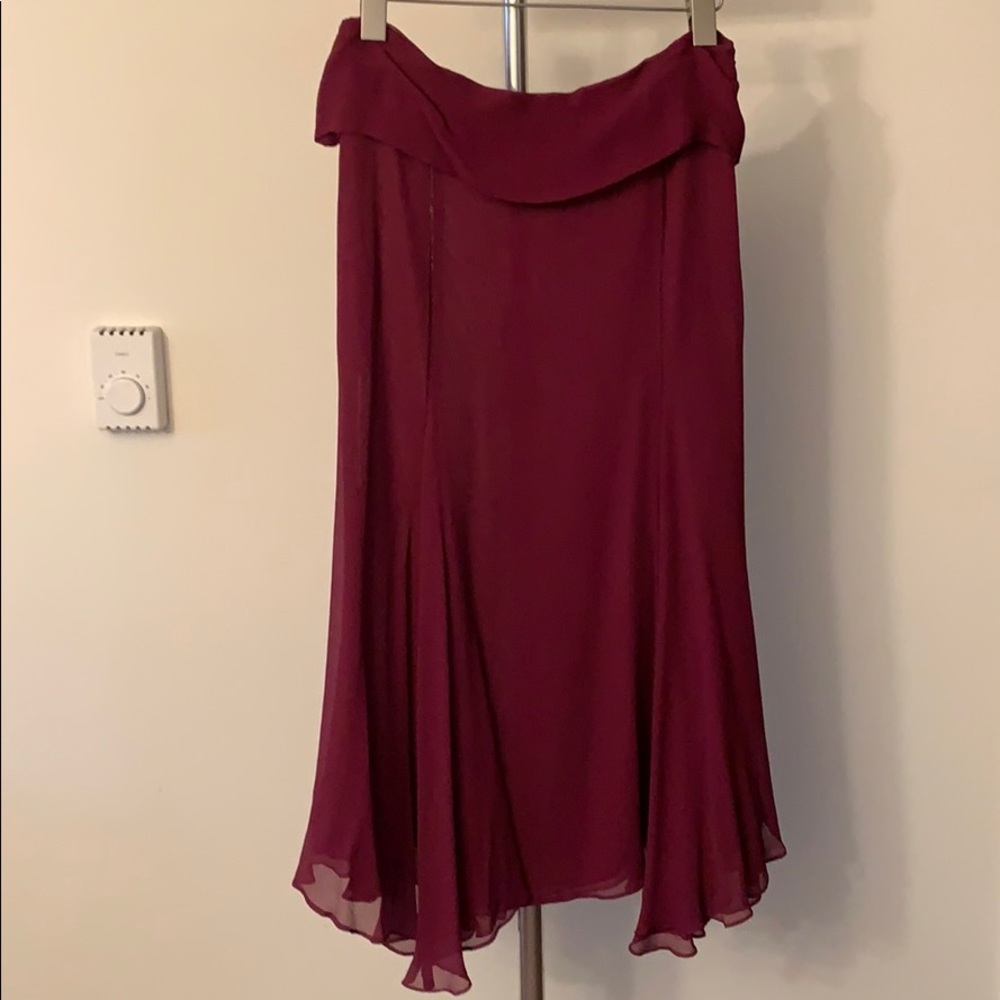 SILK Made in ITALY 🇮🇹 skirt size 42 NEW WITHOUT TAG - Picture 6 of 8